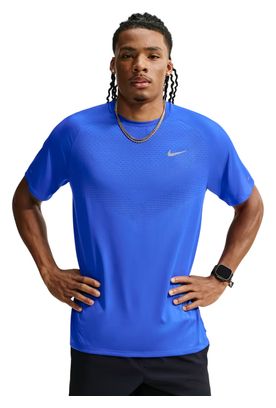 T-Shirt Running Nike Stride Bleu Homme
