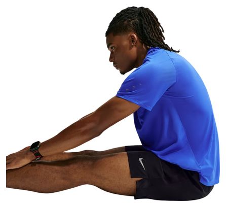 T-Shirt Running Nike Stride Bleu Homme