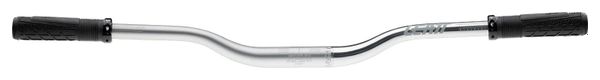 Leatt Launch Control 6.0 Handlebar and Grips Kit, 31.8 mm, Silver