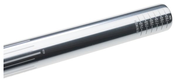Leatt Launch Control 6.0 Handlebar and Grips Kit, 31.8 mm, Silver