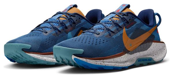 Chaussures Trail Nike Pegasus Trail 5 Bleu/Orange Homme