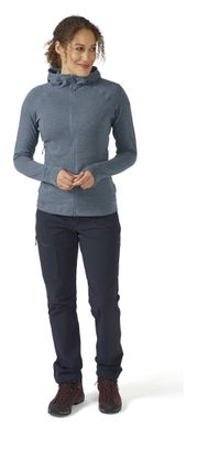 Rab Nexus Capucha Forro polar Azul Mujer