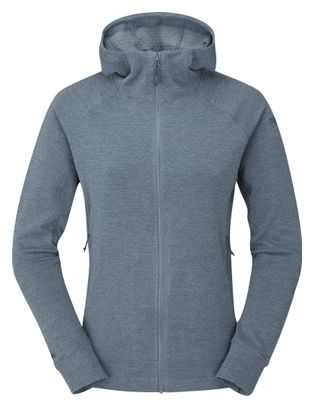 Rab Nexus Capucha Forro polar Azul Mujer