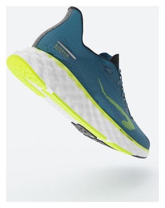 Chaussures Running Homme Kiprun KS900 Light Turquoise/Vert