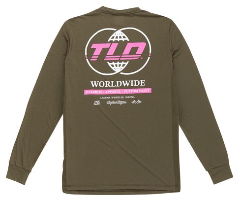 Maillot de manga larga Troy Lee Designs Skyline Ride marrón