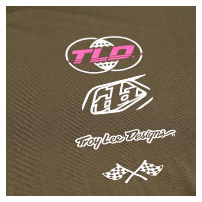 Maillot de manga larga Troy Lee Designs Skyline Ride marrón