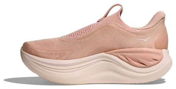 Hoka Skyward Laceless Women's Recovery Shoes in Pink