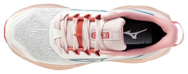 Chaussures Trail Mizuno Wave Mujin 11 Blanc/Rose Femme