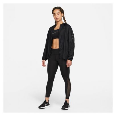 Nike Women&#39;s Run Division Windbreaker Jacket Black