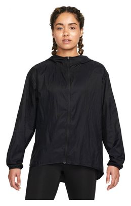 Nike Women&#39;s Run Division Windbreaker Jacket Black