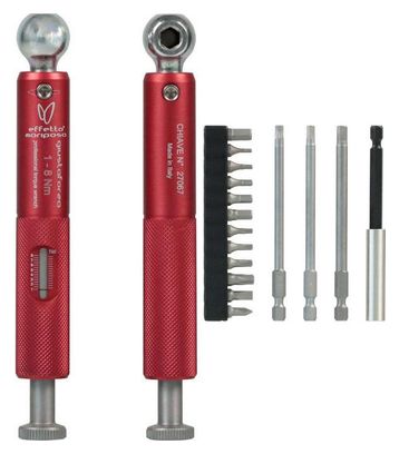 Effetto Mariposa Giustaforza 1- 8 Deluxe Torque Wrench Red