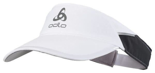 Gorra de visera para correr ODLO 2017 Fast&amp;Light White