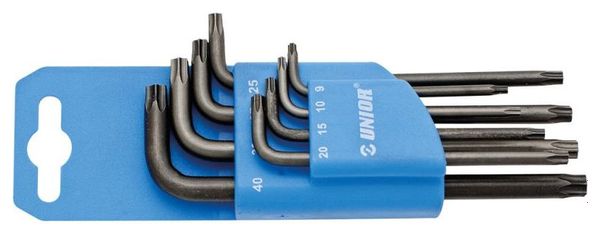 Juego de llaves Torx Unior de 8 a 40 (9 piezas)