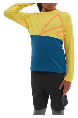 Maglia a manica lunga unisex Altura Spark Trail Blu/Giallo