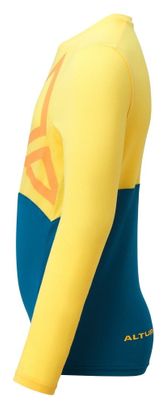 Maglia a manica lunga unisex Altura Spark Trail Blu/Giallo