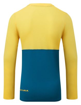 Maglia a manica lunga unisex Altura Spark Trail Blu/Giallo