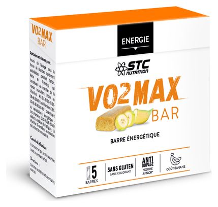 STC Ernährung - VO2 Max Bar - 5 x 45 g Bar - Banane