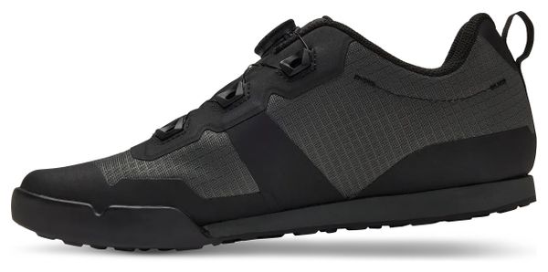 Chaussures VTT pour Pédale Plate Giro Tracker BOA Noir