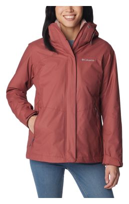 Veste Imperméable 3-en-1 Femme Columbia Bugaboo II Rouge