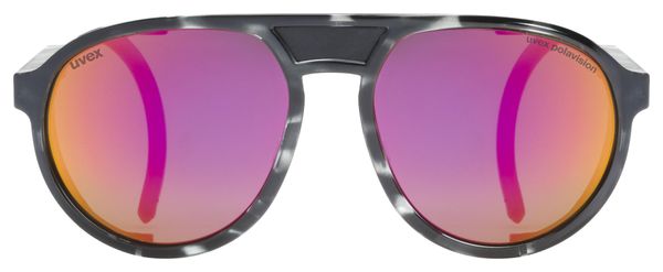 Uvex mtn classic P Black/Pink Mirror lenzen