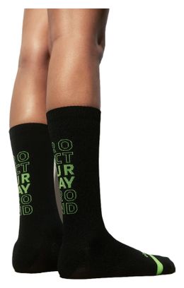 Chaussettes Running Circle Speedy High Noir