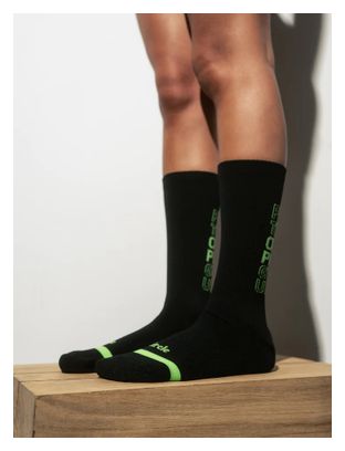 Chaussettes Running Circle Speedy High Noir