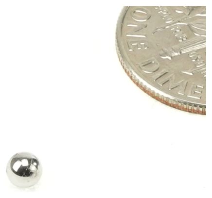 50 Cuscinetti Enduro Grado 5 Sfere in acciaio per movimento centrale da 1/8" 3,175 mm