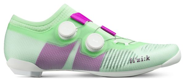 Zapatillas de carretera Fizik Vega Carbon Verde/Morado