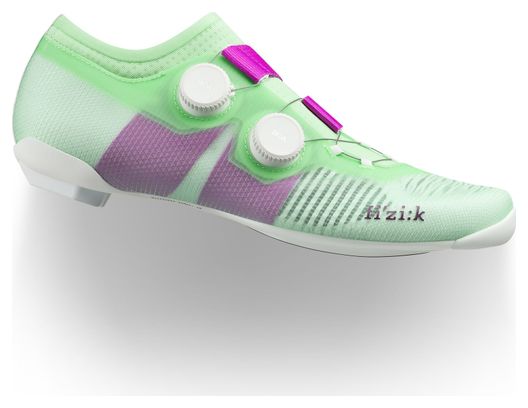 Zapatillas de carretera Fizik Vega Carbon Verde/Morado