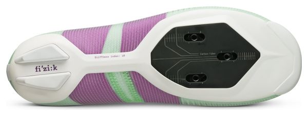 Zapatillas de carretera Fizik Vega Carbon Verde/Morado