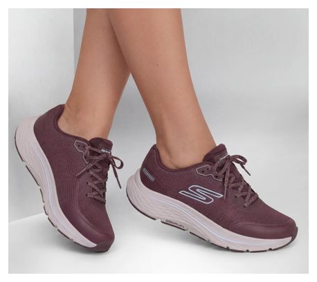 Chaussures Running Skechers Waterproof Go Run Consistent 3 Streamhaven Bordeaux Femme