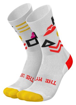 Incylence Ultralight Kona V5 Socken, Weiß/Mehrfarbig