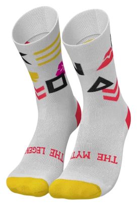 Incylence Ultralight Kona V5 Socken, Weiß/Mehrfarbig