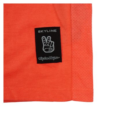 Troy Lee Designs Skyline Ride Youth Orange Maglia a maniche corte da bambino
