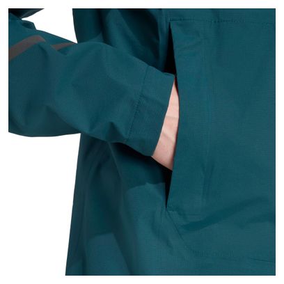 Veste imperméable adidas Terrex Xperior Vert Homme