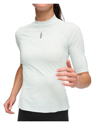 Women's Hoka SkyBreeze Blue short-sleeve jersey