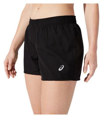 Asics Core Run 4in Short Schwarz Damen