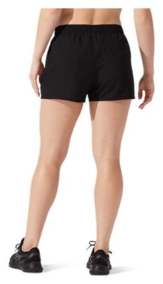 Asics Core Run 4in Short Schwarz Damen