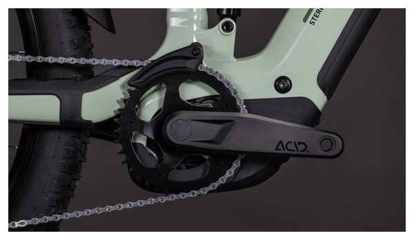 VTT Électrique Tout-Suspendu Cube Stereo Hybrid One22 Pro 800 Shimano Cues 10V 800 Wh 27.5'' Vert Stone 2026