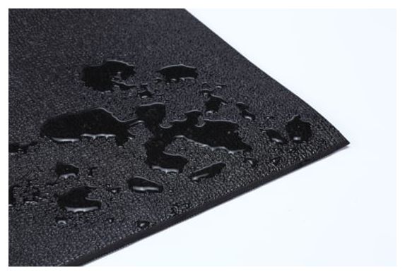 BBB Indoor Trainer Mat Rollable Trainer Negro