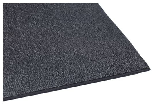 BBB Indoor Trainer Mat Rollable Trainer Negro