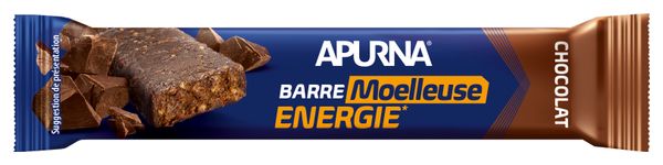 Barre Énergétique Apurna Moelleuse Chocolat 40 g