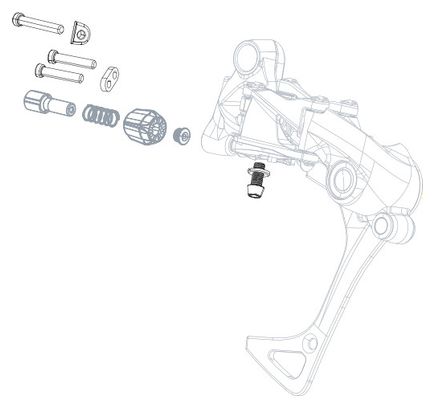 Sram Rival 1 Rear Derailleur Screw Kit 11V