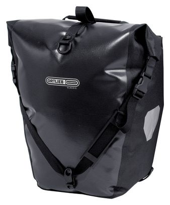 ORTLIEB 1 Paar Satteltaschen für Gepäckträger hinten BACK-ROLLER CLASSIC Schwarz