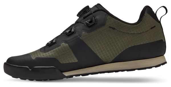 Chaussures VTT pour Pédale Plate Giro Tracker BOA Vert