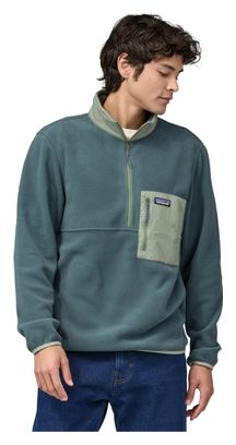 Pull Polaire Patagonia Microdini 1/2 Zip vert