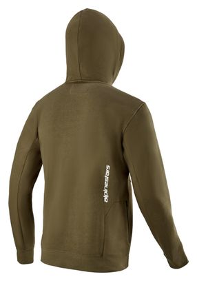 Pull à Capuche Alpinestars Summit Wind Block Khaki