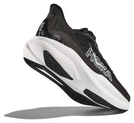 Hoka One One Mach 6 Black White Women's Running Shoes