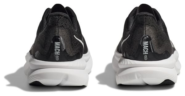 Hoka One One Mach 6 Black White Women's Running Shoes