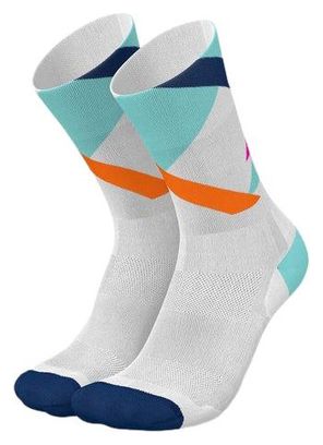 Incylence Strikes Sokken Wit/Blauw